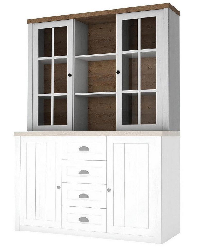 Xlmoebel Sideboard Konsolen Spiegelschrank Entwurf Möbel Sideboard Anrichten Buffet (Anrichte), Hergestellt in Europa von Xlmoebel