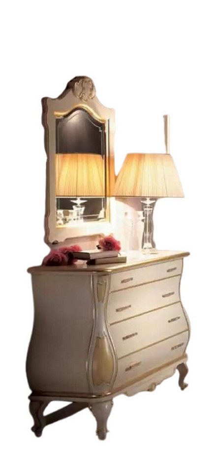 Xlmoebel Schubkastenkommode Luxuriöser Kommode+Spiegel im klassischen Stil für Schlafzimmermöbel. (2 St., Kommode+Spiegel), Hergestellt in Europa von Xlmoebel