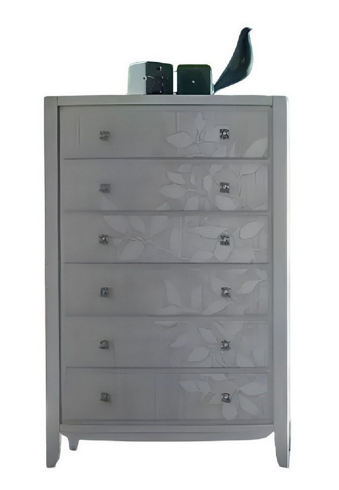 Xlmoebel Hochkommode Luxuriöser Schubladenschrank mit Regal Design - Holzmöbel Anrichte (1 St., Kommode), Hergestellt in Europa von Xlmoebel