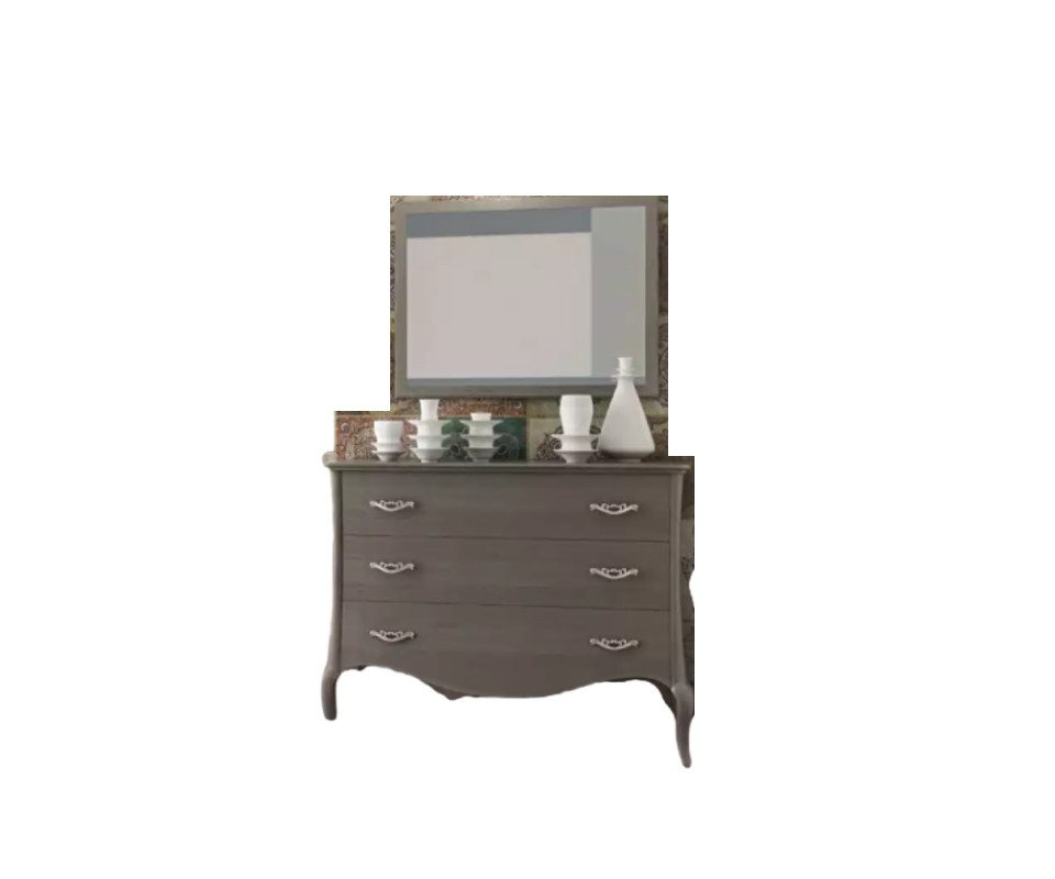 Xlmoebel Kommode Luxus Regal Möbel Set mit Spiegel-Kommode und Schrank, 2-teilig, (1 St., Kommode + Spiegel), Hergestellt in Europa von Xlmoebel