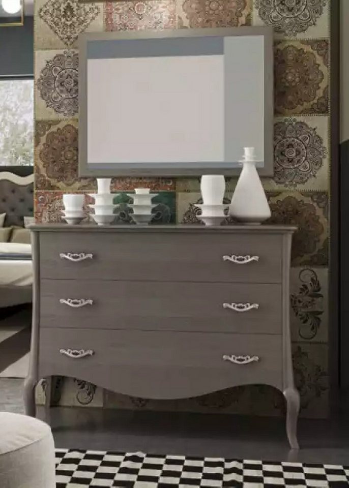 Xlmoebel Kommode Luxus Regal Möbel Set mit Spiegel-Kommode und Schrank, 2-teilig, (1 St., Kommode + Spiegel), Hergestellt in Europa von Xlmoebel