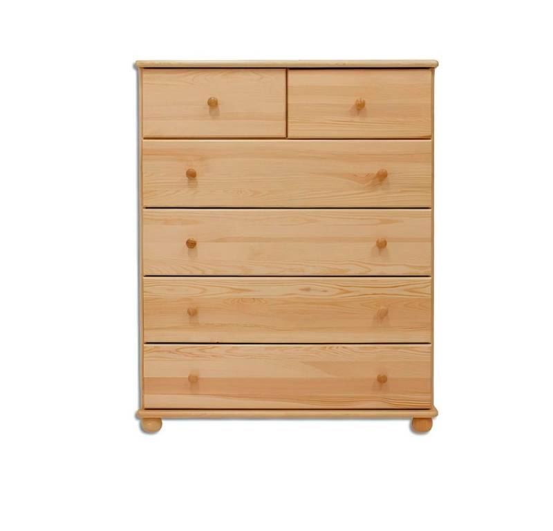 Xlmoebel Schubkastenkommode Massive Echtholz-Kommode mit Sideboard - Neue Anrichte aus Holz (Kommode), Hergestellt in Europa von Xlmoebel