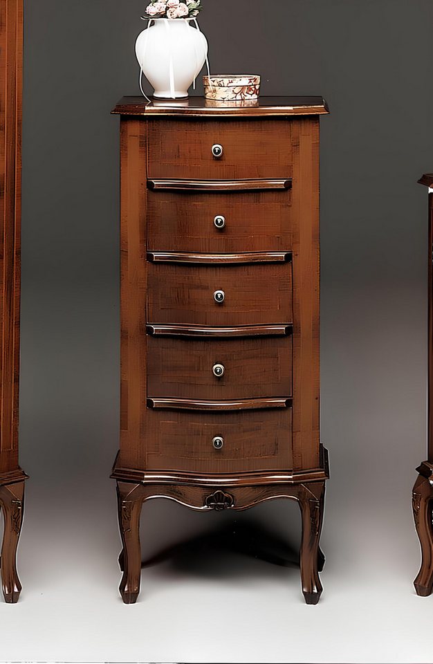 Xlmoebel Hochkommode Möbelstück mit Schubfächern aus Holz - Sideboard Kommode Anrichte (Kommode), Hergestellt in Europa von Xlmoebel