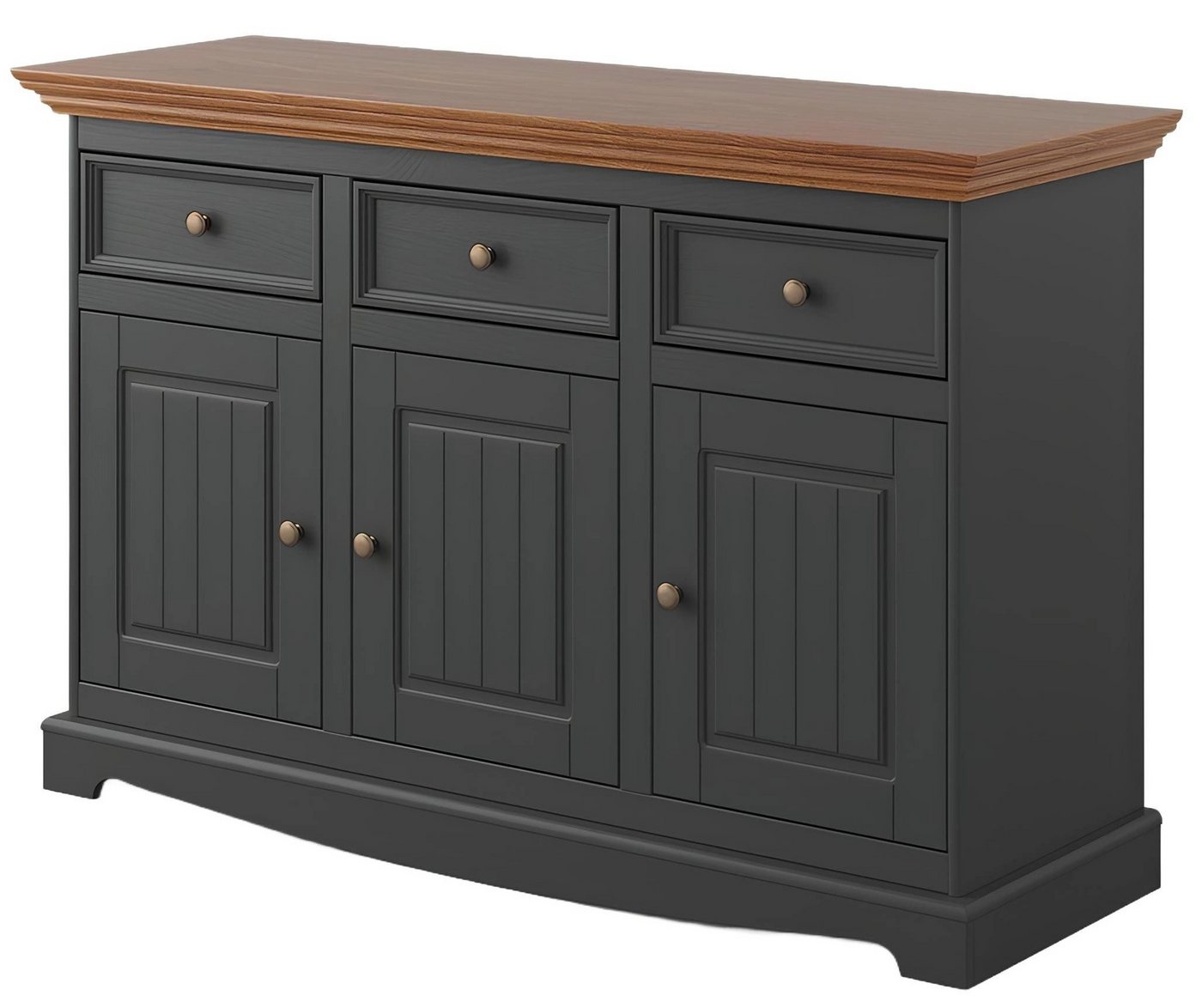 Xlmoebel Kommode Neu Luxuriöse XXL Design-Kommode aus Hochglanz-Holz - stilvoller (Kommode), Hergestellt in Europa von Xlmoebel