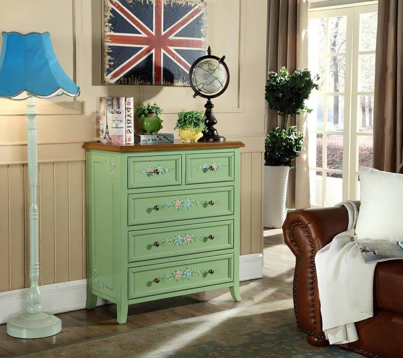 Xlmoebel Schubkastenkommode Neue Aufbewahrungsmöbel Apothekerschrank Regal Sideboard Regale (Kommode), Hergestellt in Europa von Xlmoebel