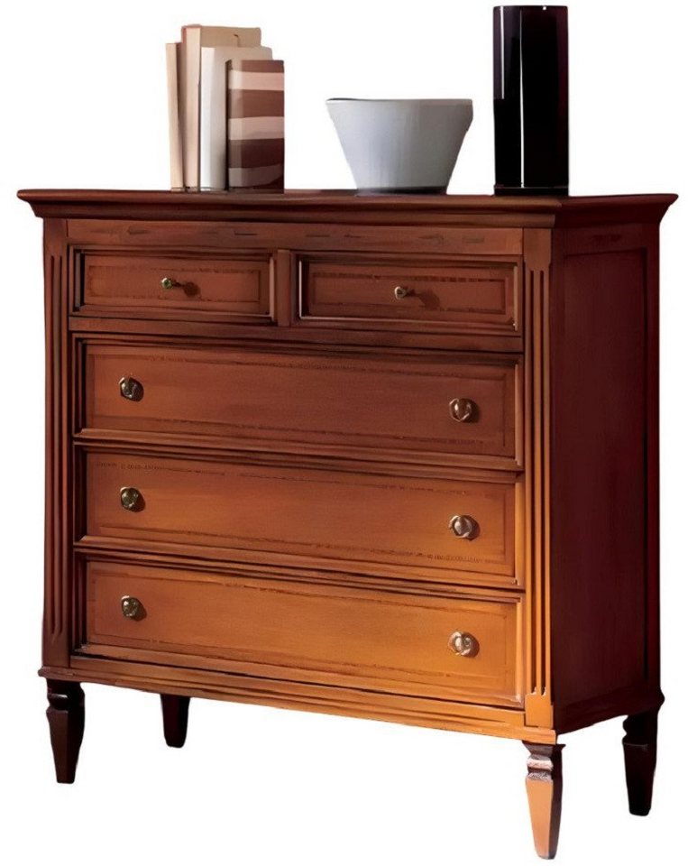 Xlmoebel Schubkastenkommode Neue Design Holzkommode mit 5 Schubladen für luxuriöses Schlafzimmer (1 St., Kommode), Hergestellt In Italy von Xlmoebel