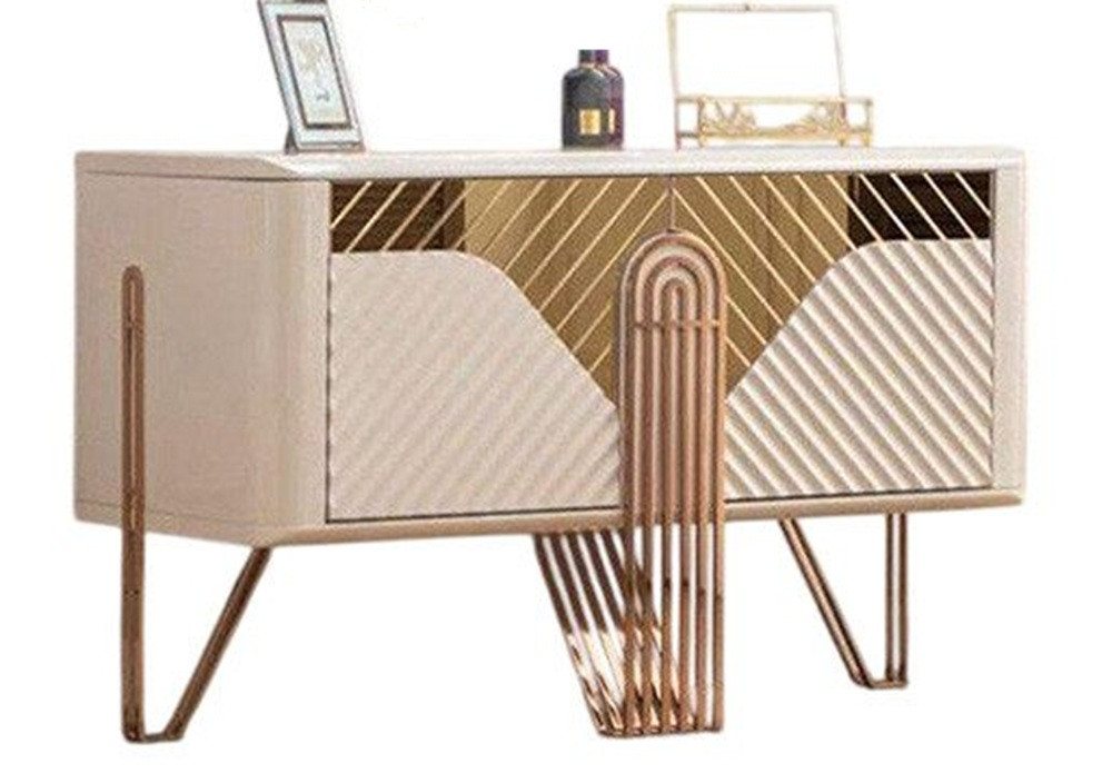 Xlmoebel Kommode Neue Luxus Kommode für das Schlafzimmer in zeitgemäßem Beige (Kommode), Hergestellt in Europa von Xlmoebel