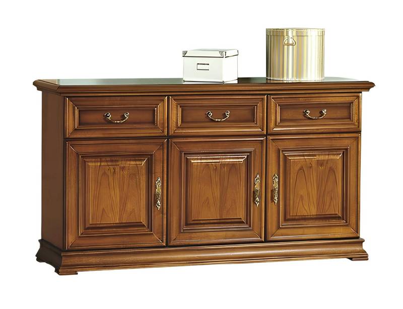 Xlmoebel Kombikommode Neue Massivholz-Kommode im klassischen italienischen Stil - Sideboard (Klassische Kommode Kommoden Kommodenschrank - Model R-K3), Hergestellt in Europa von Xlmoebel