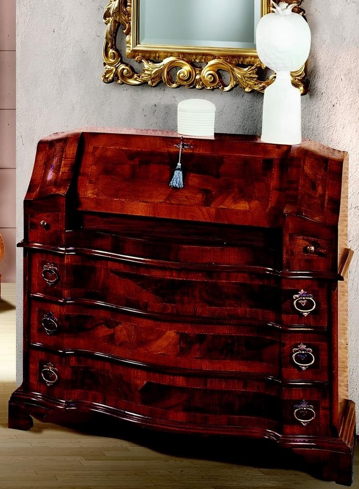 Xlmoebel Sekretär Neue braune Holz-Kommode im Design mit Anrichte, Konsole (Kommode), Hergestellt in Italy von Xlmoebel