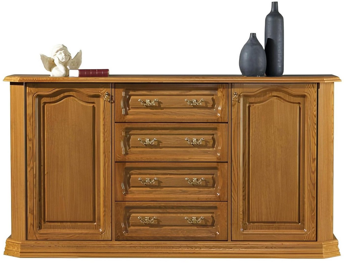 Xlmoebel Kombikommode Neue große Holz-Kommode im Landhausstil - Möbel Schrank Anrichte (1x Kommode), Hergestellt in Europa von Xlmoebel