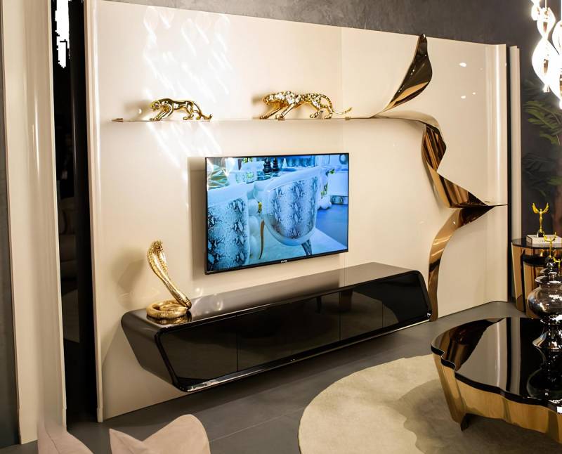 Xlmoebel Kommode Neue große Luxus-Kommode mit viel Stauraum - XXL Anrichte in modernem (Konsole), Hergestellt in Europa von Xlmoebel