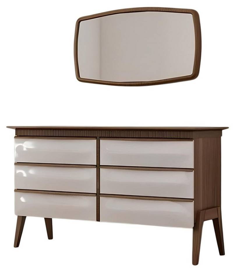 Xlmoebel Schubkastenkommode Moderner Schrank mit Spiegel - luxuriöses Design für Ihr Zuhause (2 St., Kommode mit Spiegel), Hergestellt in Europa von Xlmoebel