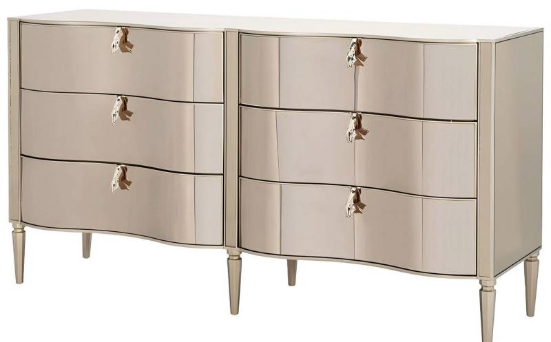 Xlmoebel Schubkastenkommode Neues luxuriöses Möbelstück in Hochglanz - Sideboard Kommode (1 St., Kommode), Hergestellt in Europa von Xlmoebel