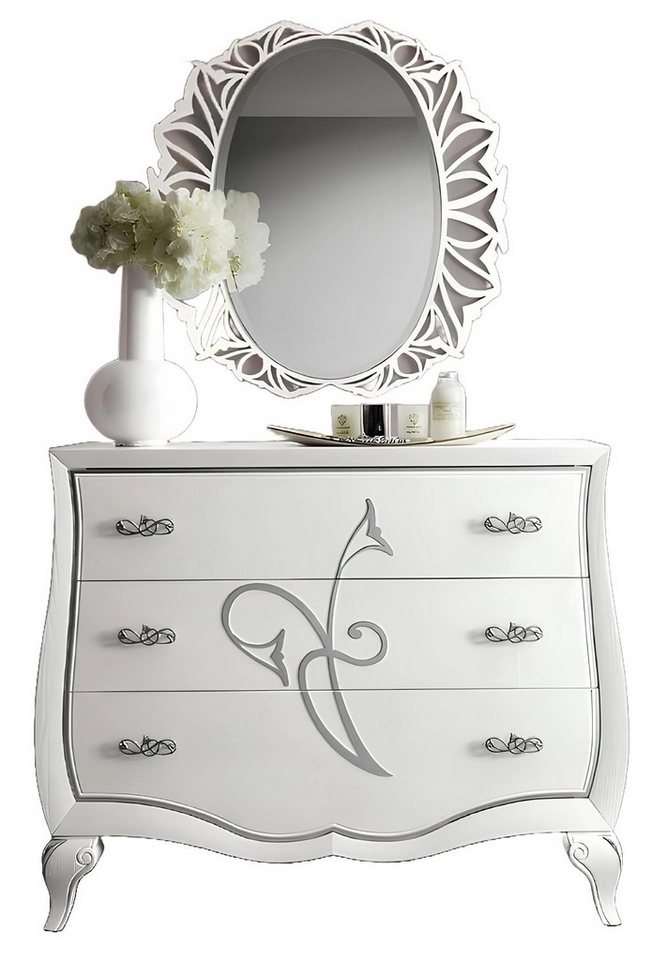 Xlmoebel Schubkastenkommode Schrank mit Spiegel, Schränke in luxuriöser Ausführung, Regal (Set 2tlg. Kommode + Spiegel), Hergestellt in Europa von Xlmoebel