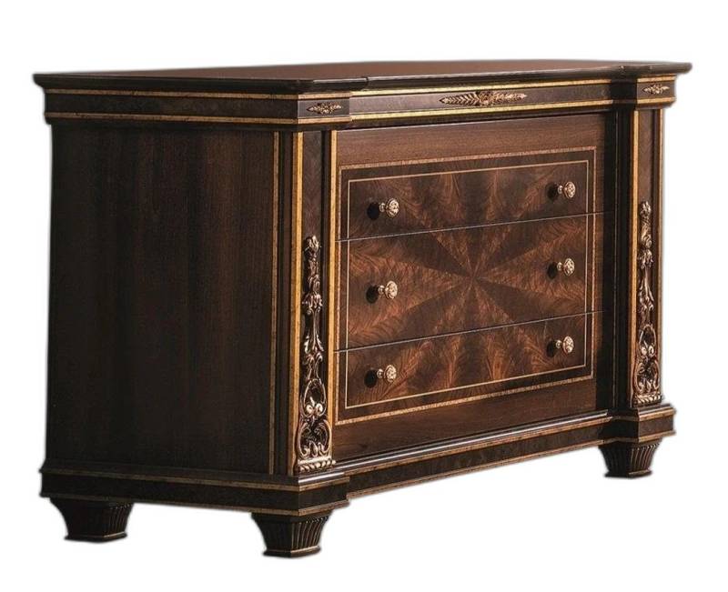 Xlmoebel Kommode Schubladenschrank mit 3 Türen Anrichte Sideboard, Hergestellt in Europa von Xlmoebel