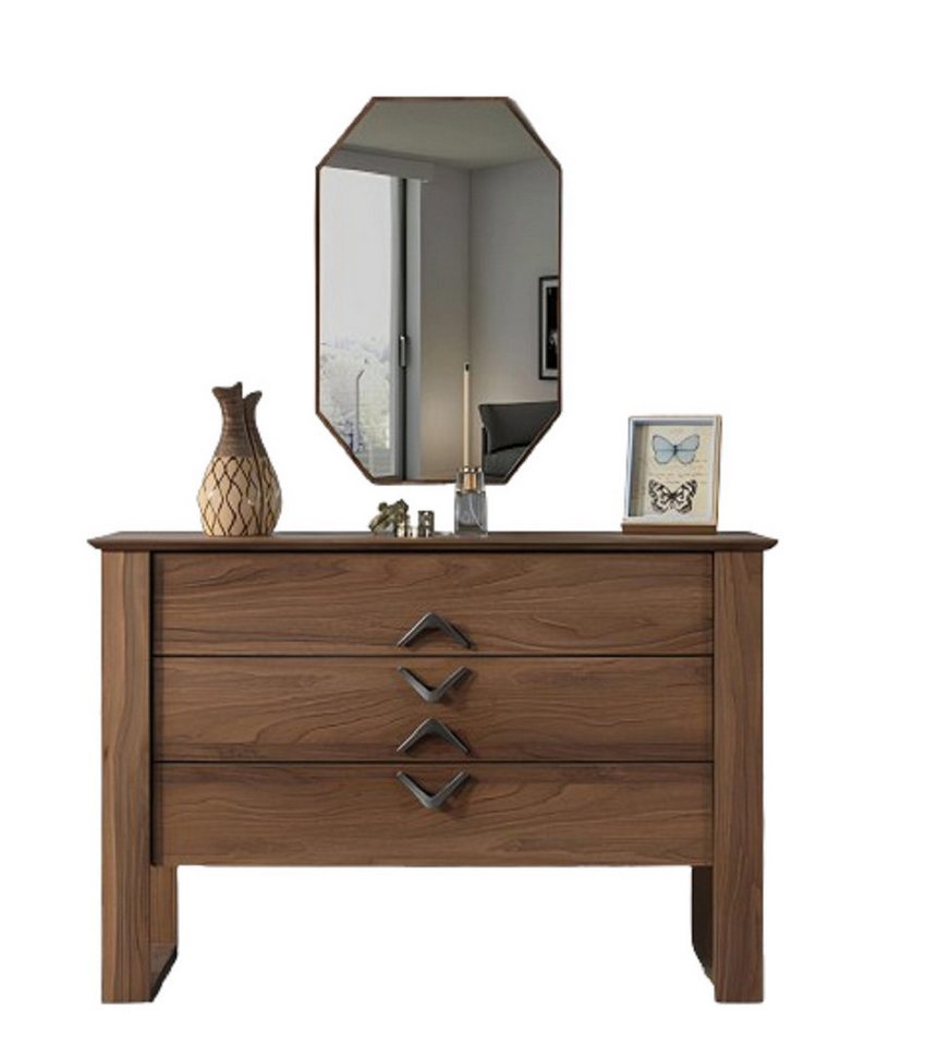 Xlmoebel Schminkschrank Schlafzimmermöbel mit Spiegel und Schubladen zum Aufbewahren (2-St., Schminkschrank mit Spiegel) Hergestellt in Europa von Xlmoebel