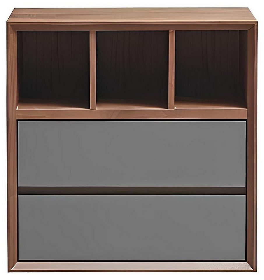 Xlmoebel Schubkastenkommode Stilvolle Kommode Anrichte Sideboard Schrank Regal Luxuriös Abstrakt (1 St., Kommode), Hergestellt in Europa von Xlmoebel