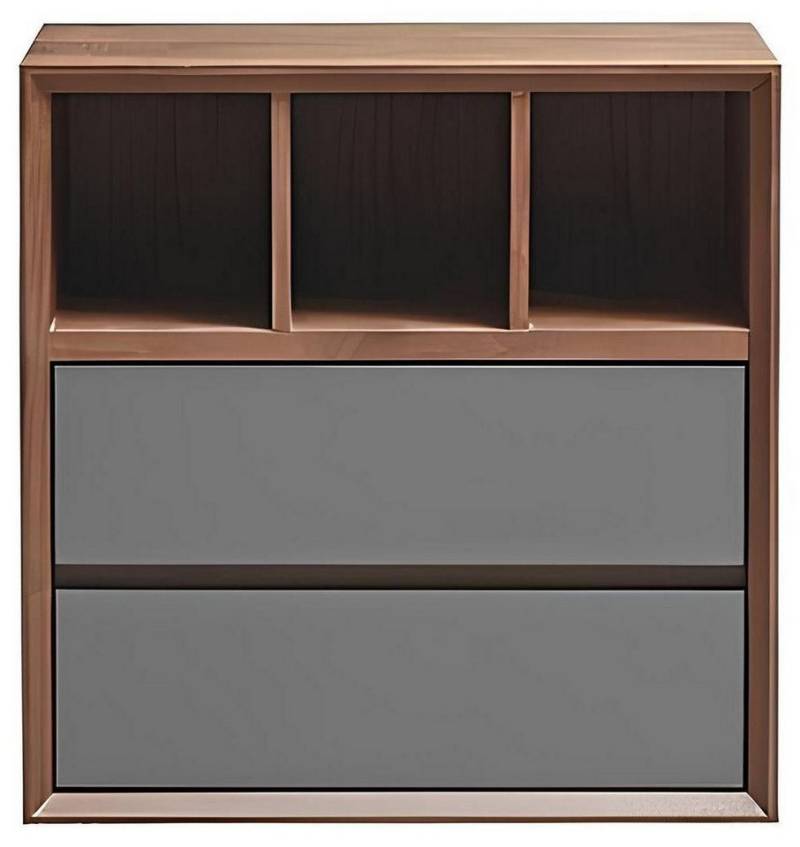 Xlmoebel Schubkastenkommode Stilvolle Kommode Anrichte Sideboard Schrank Regal Luxuriös Abstrakt (1 St., Kommode), Hergestellt in Europa von Xlmoebel