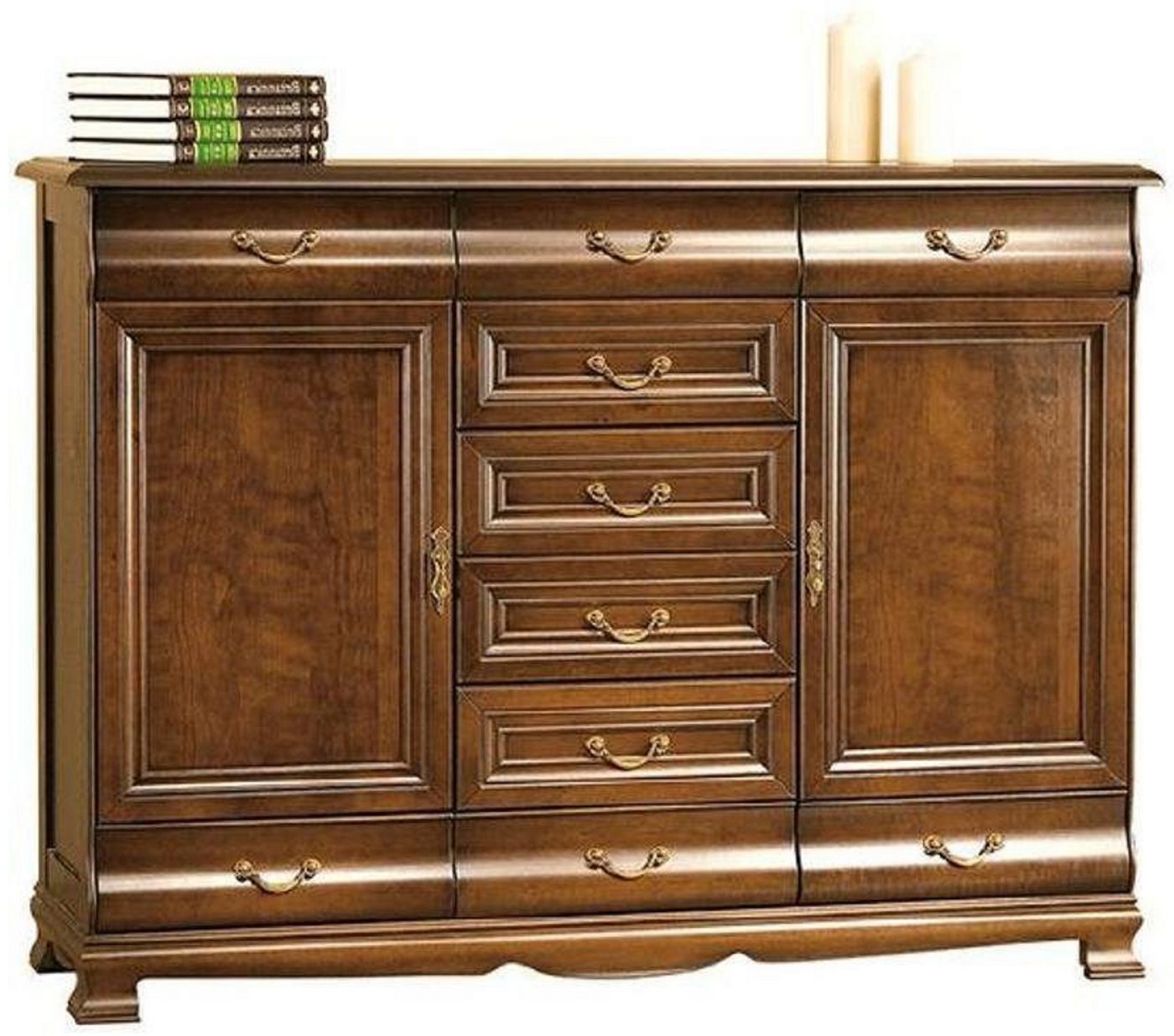 Xlmoebel Kombikommode Traditioneller Landhaus-Kommoden Schrank Mobel (Kombikommode), Hergestellt in Europa von Xlmoebel