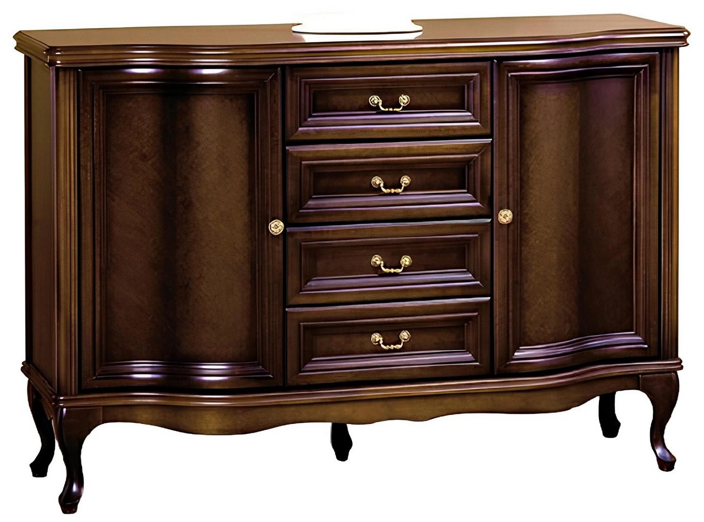 Xlmoebel Kombikommode Traditioneller Schrank Schränke Schrankmöbel Möbel Apothekerschrank (Klassische Kommode Kommoden Kommodenschrank - Model W-K2B), Hergestellt in Europa von Xlmoebel