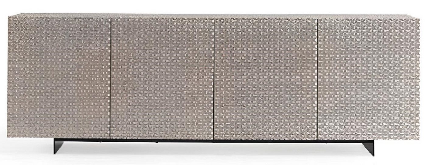 Xlmoebel Anrichte Wohnzimmer Spiegel Anrichte Schrank Edle Design Luxus 2tlg (Anrichte + Spiegel), Hergestellt in Europa von Xlmoebel