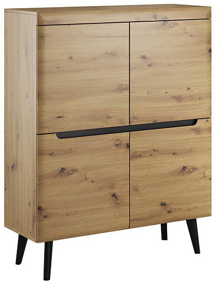Xlmoebel Kommode Zeitgemäße Holz-Kommode Sideboard Kommoden Wohnzimmerschrank (1 St., Kommode), Hergestellt in Europa von Xlmoebel