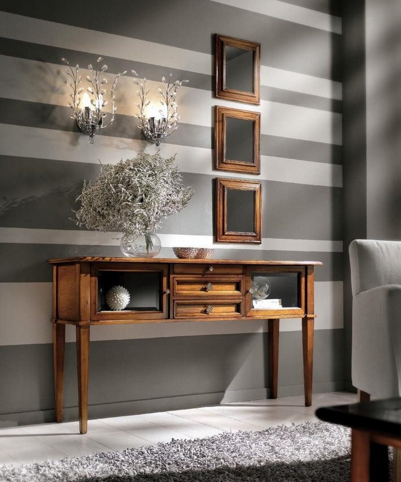 Xlmoebel Konsolentisch Design-Holz-Konsolentisch für Luxus-Sideboards - Neuartige (1-St., Konsolentisch), Hergestellt in Europa von Xlmoebel