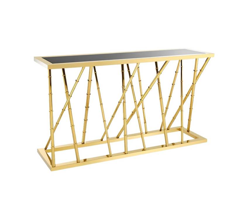 Xlmoebel Konsolentisch Gold Konsolentisch Design Edelstahl Luxus Tisch Neu (Konsolentisch), Hergestellt in Europa von Xlmoebel