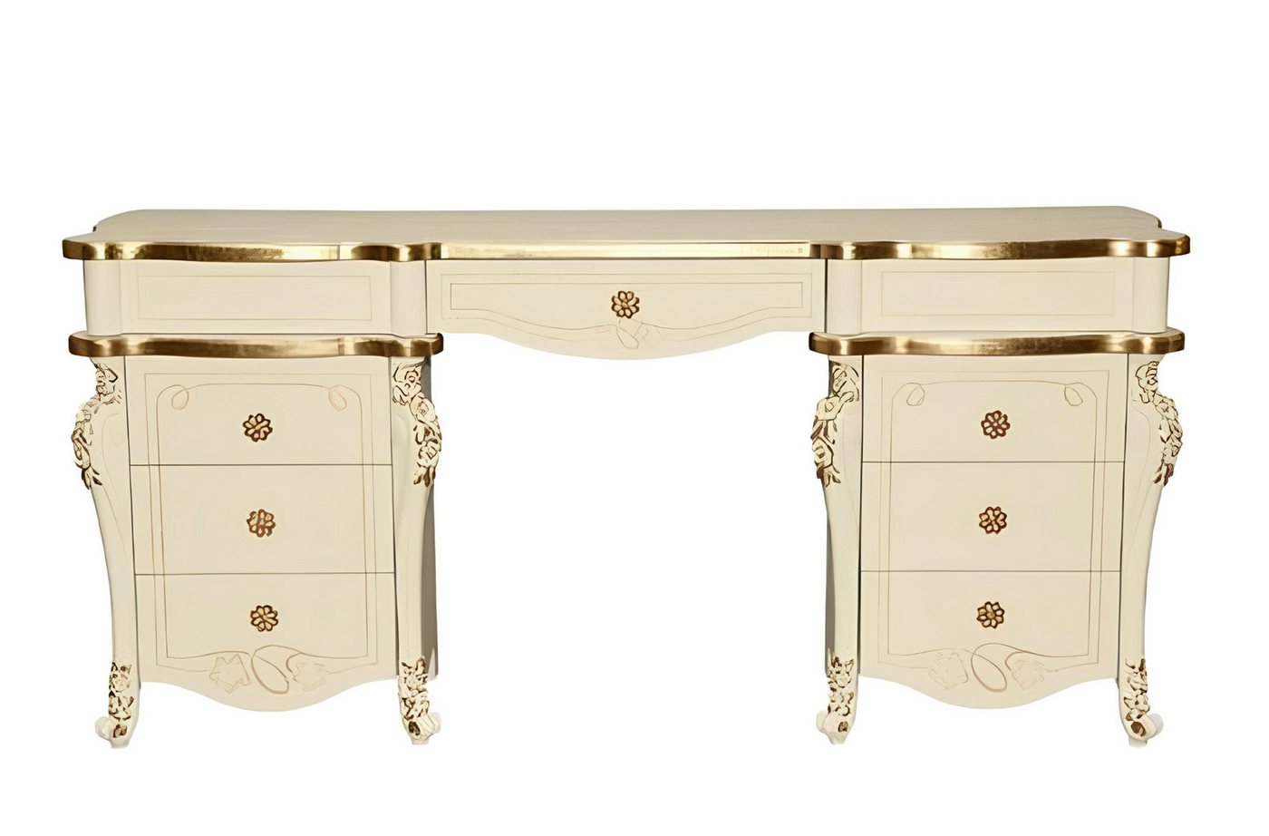 Xlmoebel Konsolentisch Luxuriöser Art-déco-Holztisch in Designer-Konsole-Stil (Konsolentisch), Hergestellt in Europa von Xlmoebel