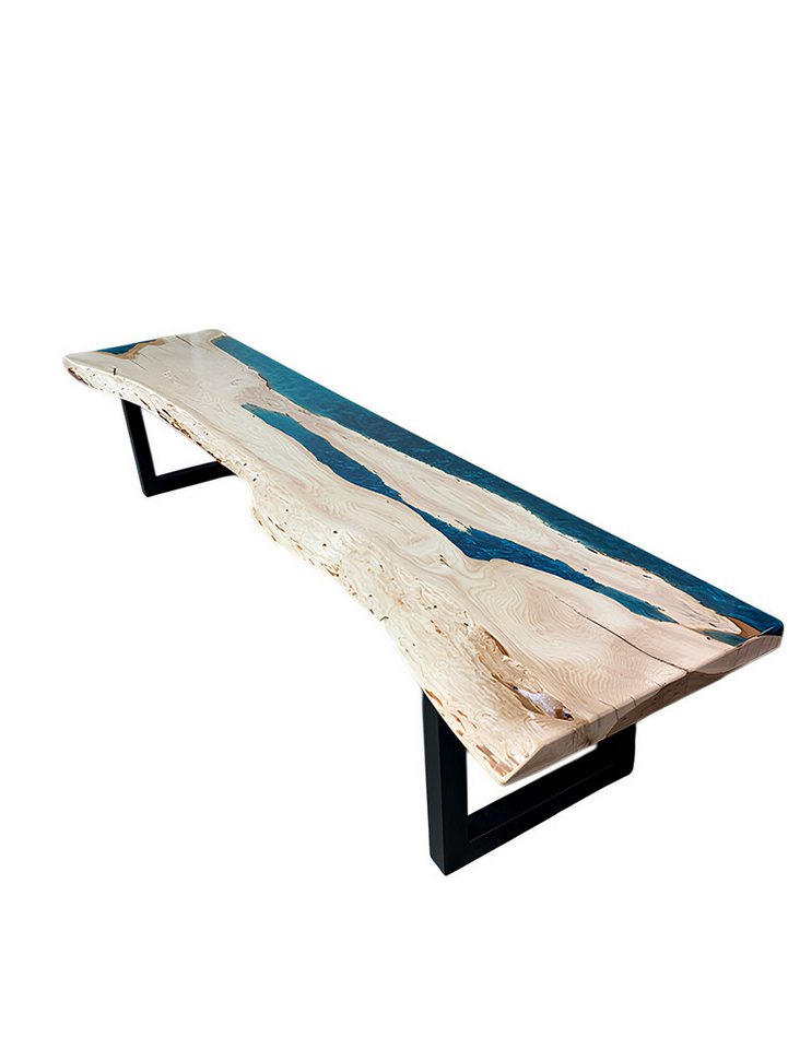 Xlmoebel Konsolentisch Neuartiger Konsolentisch mit Epoxid-Harz-Oberfläche - elegantes (Konsolentisch), Hergestellt in Europa von Xlmoebel