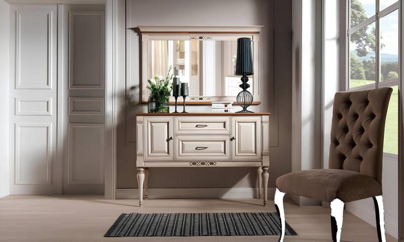 Xlmoebel Konsolentisch Neues Holz-Wohnzimmermöbel mit Konsole, Sideboard, Konsolentisch, (Konsolentisch), Hergestellt in Europa von Xlmoebel