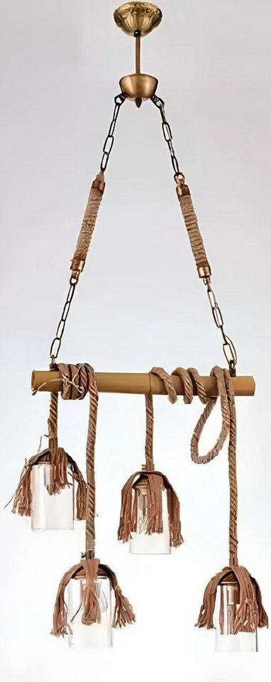 Xlmoebel Hängeleuchte Brauner Bambus Leuchter Deckenlampe Glas Lampen Design, Keine Funktionen, Hergestellt in Europa Xlmoebel Hängeleuchte Brauner Bambus Leuchter Deckenlampe Glas Lampen Design, Keine Funktionen, Hergestellt in Europa von Xlmoebel