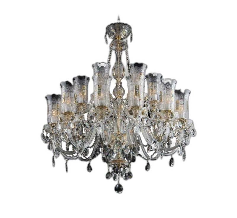 Xlmoebel Kronleuchter Deckenlampe Kristall Kronenleuchte Elite Bohemia, Hergestellt in Europa Xlmoebel Kronleuchter Deckenlampe Kristall Kronenleuchte Elite Bohemia, Hergestellt in Europa von Xlmoebel