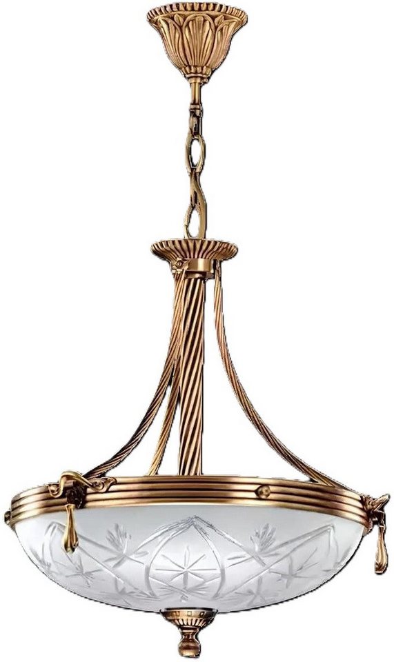 Xlmoebel Hängeleuchte Edel Kronenlicht Hängelampe Wohnbereich schimmerndes Glas neu, Hergestellt in Europa von Xlmoebel