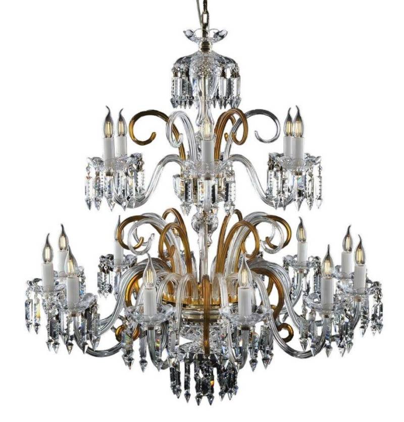 Xlmoebel Kronleuchter Kristall Glas Hängelampe Lüster klassisch Elite Boheme, Hergestellt in Europa Xlmoebel Kronleuchter Kristall Glas Hängelampe Lüster klassisch Elite Boheme, Hergestellt in Europa von Xlmoebel