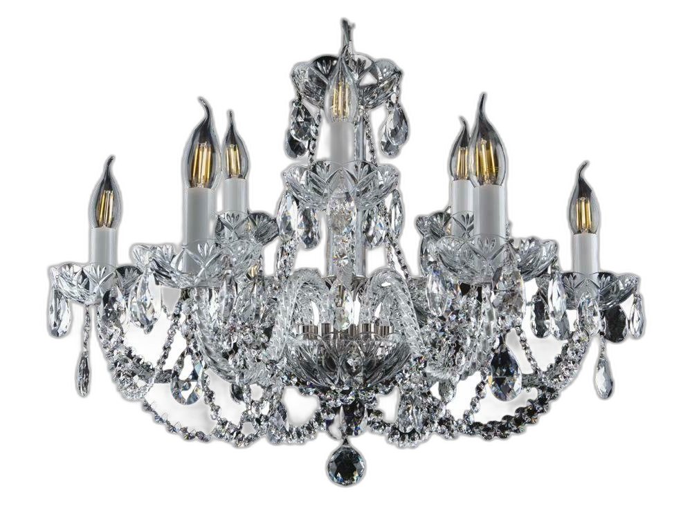 Xlmoebel Kronleuchter Kristall Hänge Leuchte Luster Bohemia Deckenlampen Kronen, Hergestellt in Europa Xlmoebel Kronleuchter Kristall Hänge Leuchte Luster Bohemia Deckenlampen Kronen, Hergestellt in Europa von Xlmoebel
