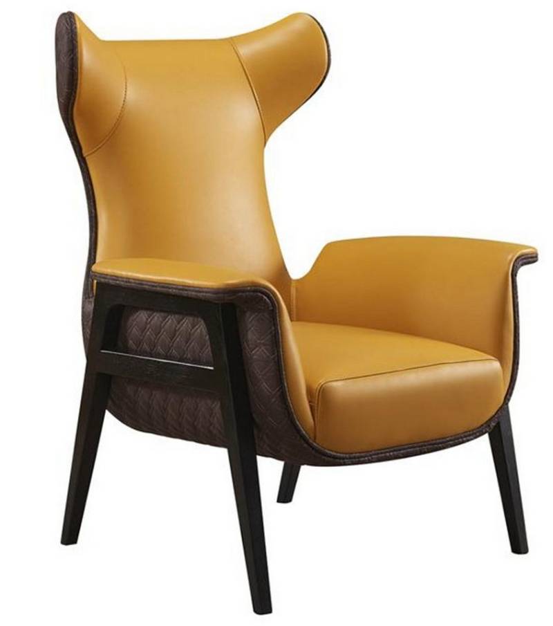 Xlmoebel Loungesessel Hochwertiger Einzelsitzer-Sessel in Blau für das Wohnzimmer - Modernes (Sessel), Hergestellt in Europa von Xlmoebel