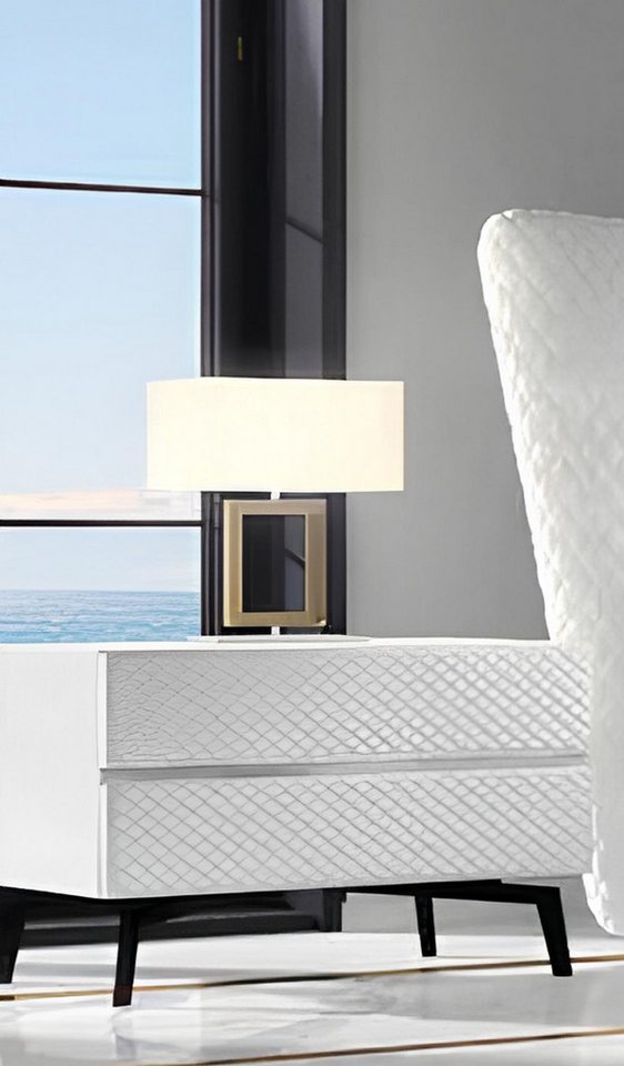 Xlmoebel Nachttisch Designer Nachttisch Konsole für das Schlafzimmer aus Holz (1-St., Nachttisch), Hergestellt in Europa von Xlmoebel