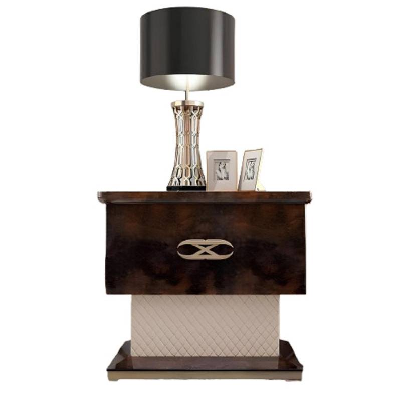 Xlmoebel Nachttisch Luxuriöse Schlafzimmerkonsole mit stilvollem Design und originaler (1-St., Nachttisch), Hergestellt in Europa von Xlmoebel