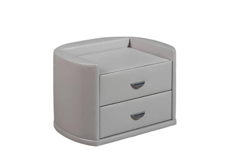 Xlmoebel Nachttisch Moderne Nachtkonsole aus Leder für das Schlafzimmer im Design-Stil. (1-St., Nachttische), Hergestellt in Europa von Xlmoebel