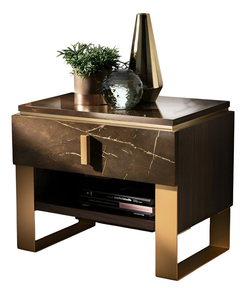 Xlmoebel Nachttisch Nachtablage Tisch Kommode Möbel Design Schlafraum (Nachttisch), Hergestellt in Europa von Xlmoebel