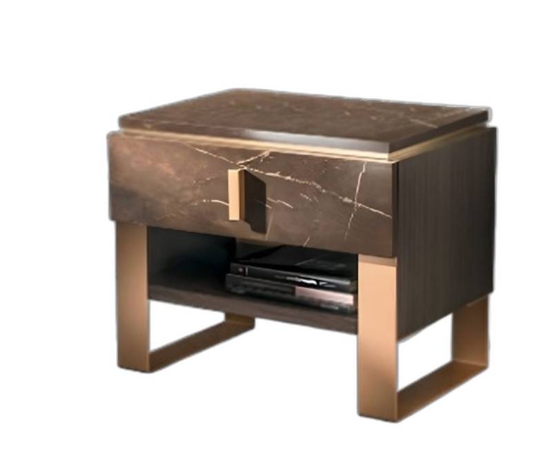 Xlmoebel Nachttisch Nachtkonsole Design Beistelltisch Schlafzimmer modern elegant (1x Nachttisch), Hergestellt in Europa von Xlmoebel