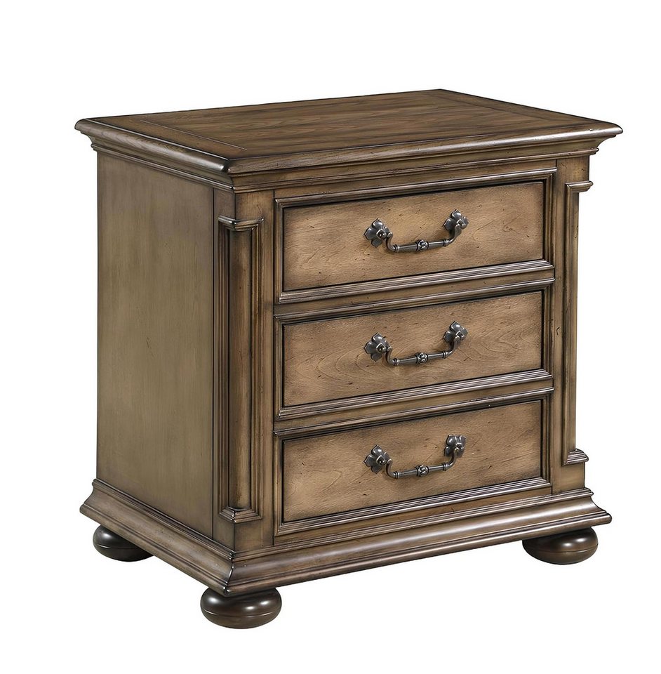 Xlmoebel Nachttisch Neue Landhaus Nachttisch-Konsole für das Schlafzimmer im Design-Stil. (Nachttisch), Hergestellt in Europa von Xlmoebel