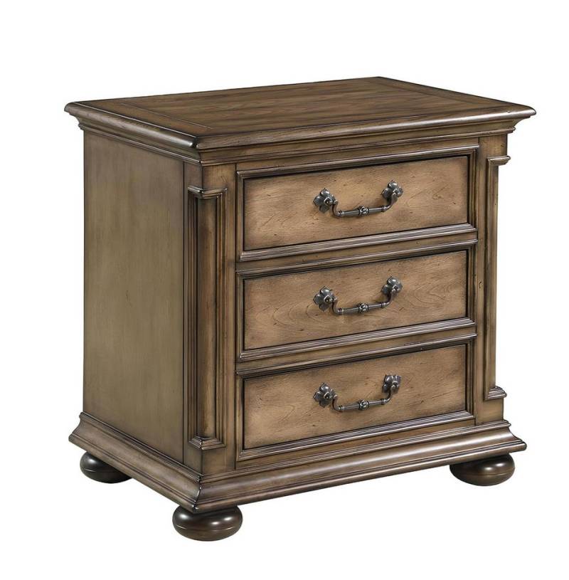 Xlmoebel Nachttisch Neue Landhaus Nachttisch-Konsole für das Schlafzimmer im Design-Stil. (Nachttisch), Hergestellt in Europa von Xlmoebel