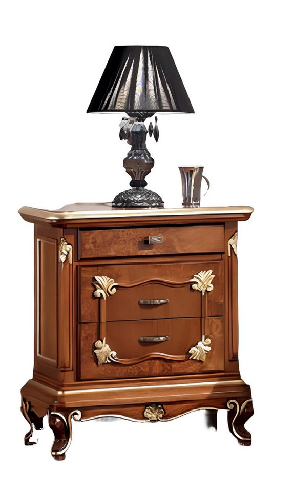 Xlmoebel Nachttisch Neue luxuriöse Holz-Konsolen für das Schlafzimmer - Design-Nachttische (1-St., Nachttisch), Hergestellt in Europa von Xlmoebel