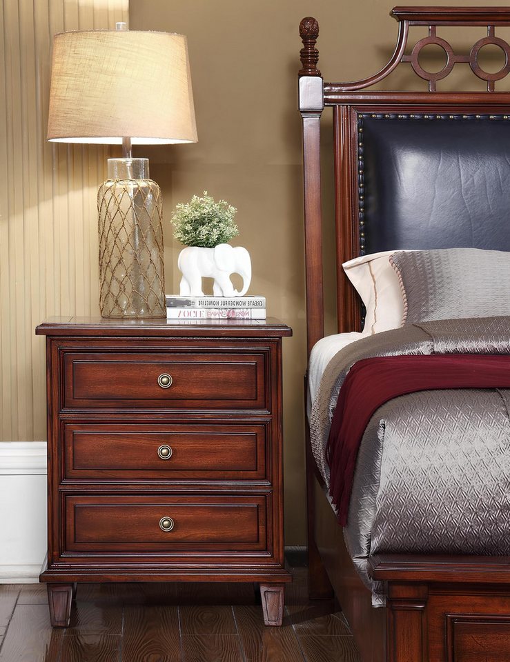 Xlmoebel Nachttisch Neuer Designer Nachttisch für das königliche Schlafzimmer (Nachttisch), Hergestellt in Europa von Xlmoebel