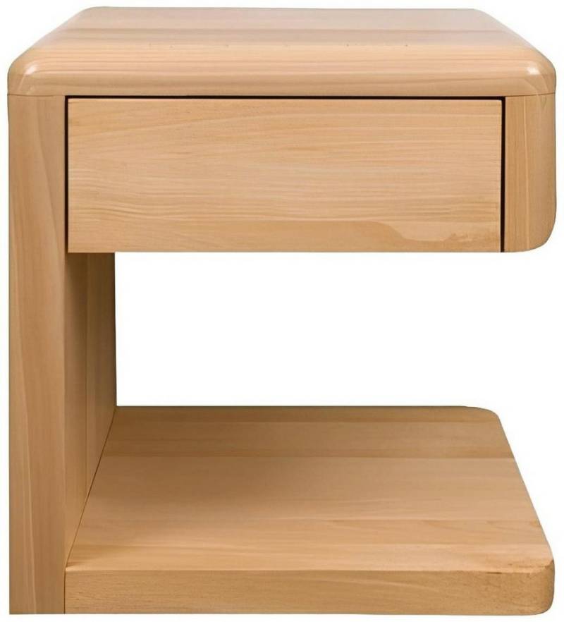 Xlmoebel Nachttisch Robuster Nachttisch Schubladenschrank Beistelltisch Handgefertigt Holz (1-St., Nachttisch), Hergestellt in Europa von Xlmoebel