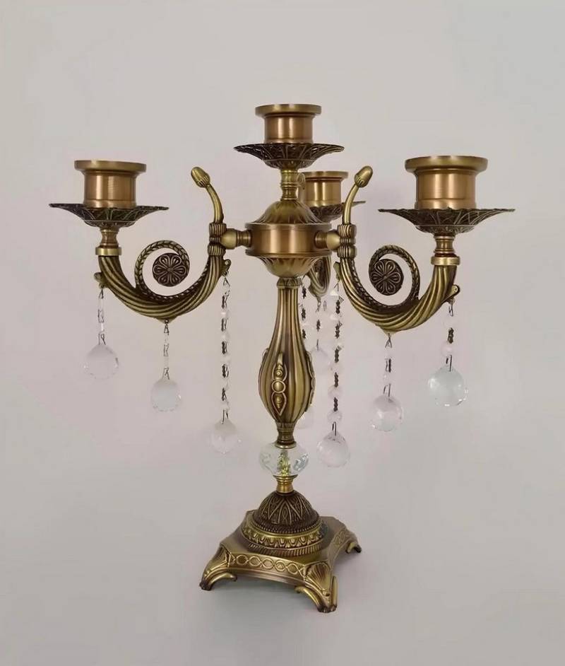 Xlmoebel Nachttischlampe Tischleuchte Nachttischlampe edel Leuchtobjekt Kerzenhalter Gestalt, Hergestellt in Europa Xlmoebel Nachttischlampe Tischleuchte Nachttischlampe edel Leuchtobjekt Kerzenhalter Gestalt, Hergestellt in Europa von Xlmoebel