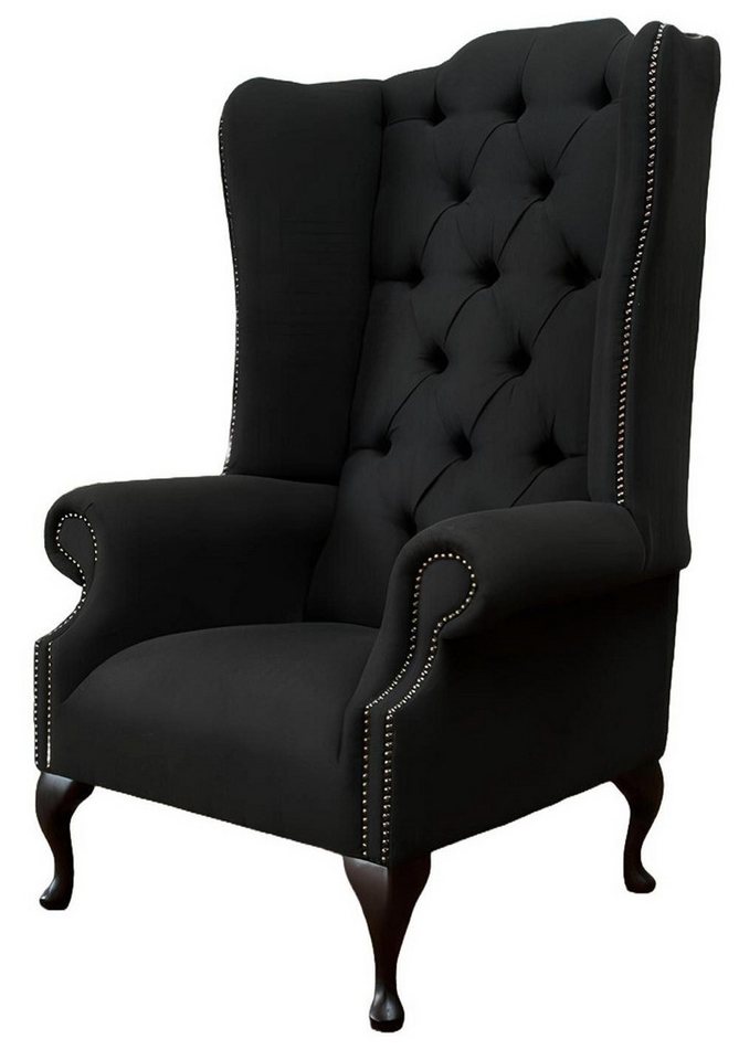 Xlmoebel Ohrensessel Chesterfield Ohrensessel Polsterstuhl Sofa Relaxsessel Wohnzimmer Club (Sessel), Hergestellt in Europa von Xlmoebel