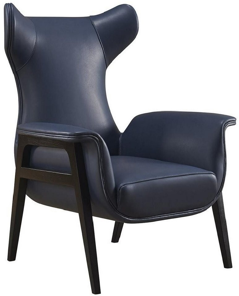 Xlmoebel Ohrensessel Einzelner Stoff Lounge Relaxsessel im Club-Design mit Schlangenmuster (Sessel), Hergestellt in Europa von Xlmoebel